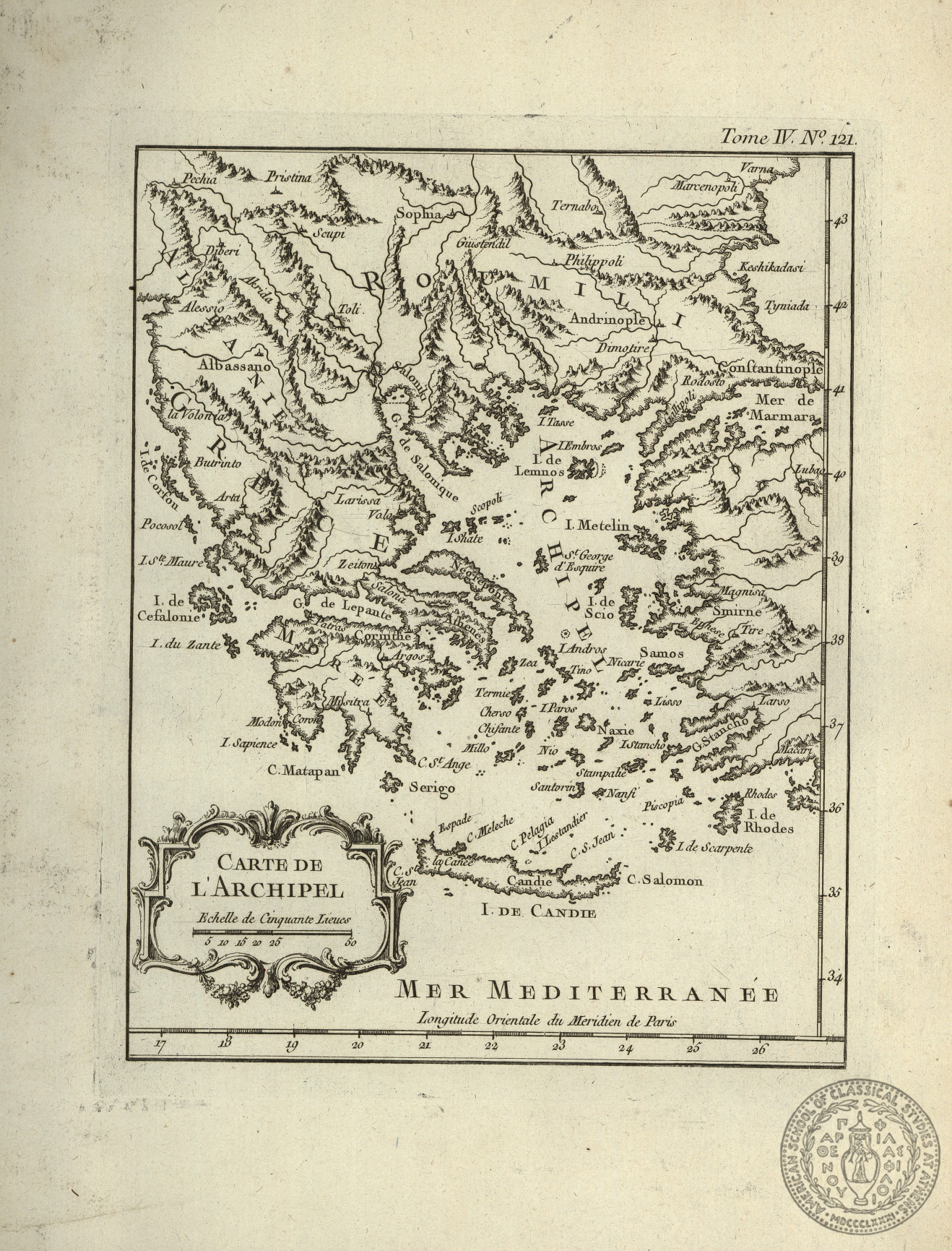 Carte de l' Archipel